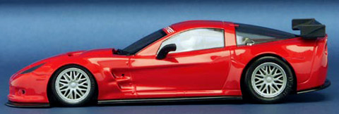 42- NSR1076AW   Corvette C6R Test Car Red