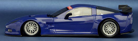 42-NSR1077AW Chevrolet Corvette C6R Test Car Blue