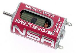 NSR3023 King EVO3 Long Can Motor, 21,400 rpm, 350 g/cm torque