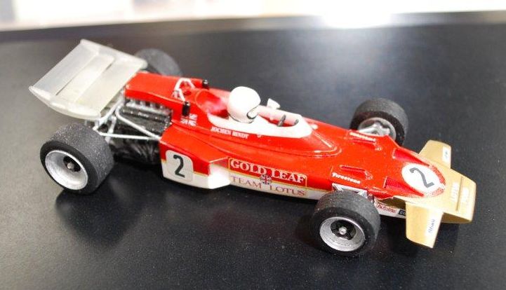 PREORDERS PO-CAR02a 'Gold Leaf' Lotus 72 #2 Jochen Rindt