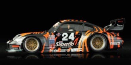RS0004 Revo Slot Porsche 911 GT2 Tiger Superflo #24 Tim Vargo