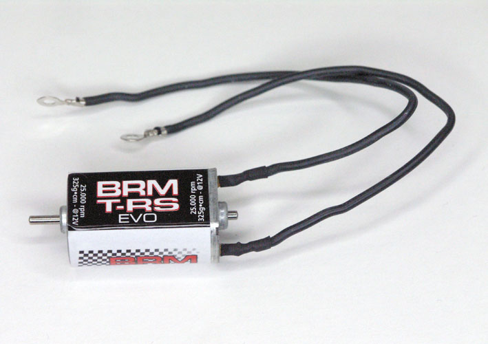 S-033 BRM electric motor type T-RS Evo BLACK  (racing w/cables)