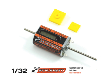 SC-0025D Long Can Motor Sprinter-2, 21,500 rpm for 4 x 4