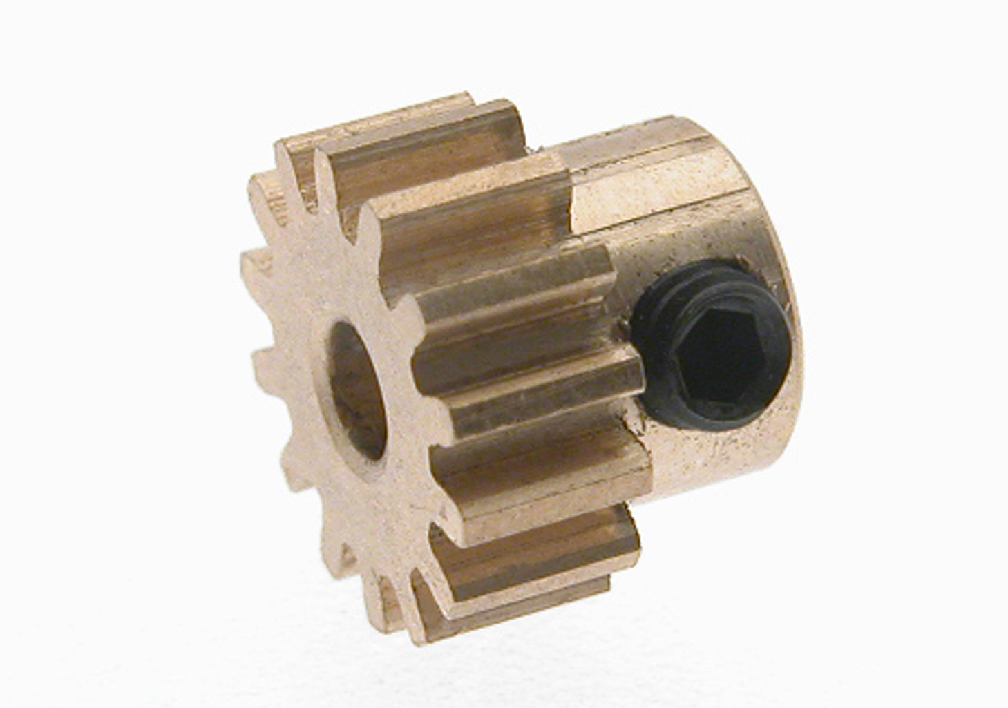 SC-1096 Brass 14T with 7.5mm. for 2mm. motor axle w/m2.5