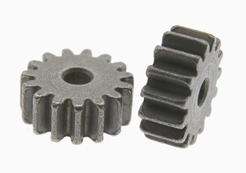 22 Tooth Brass Double Shank Pinion Gear .093" Shaft for 36D Motors Slot Car NOS 