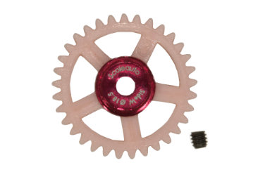SC-1143 Nylon Spur Gear 33t 18.5mm diameter for 3/32" axles