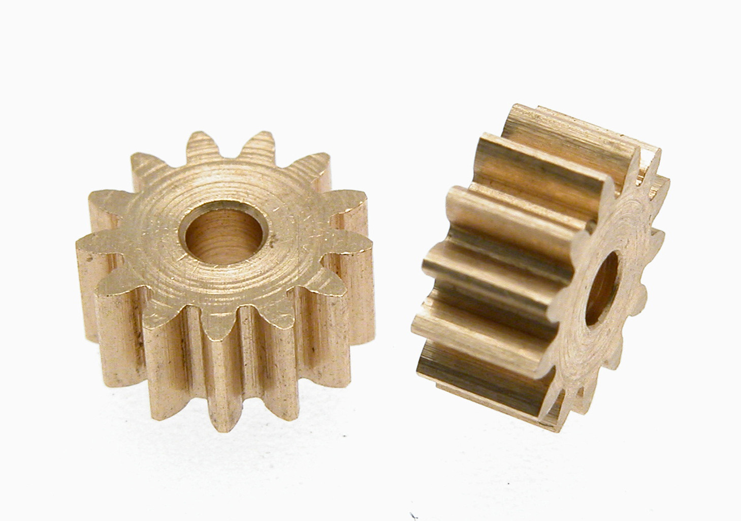 SC-1196 Brass Pinion 13T M50 7.75mm dia. for 2mm Motor Shaft