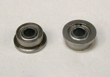 SC-1326 Steel ball bearing 5mm x 2mm. Flanged.