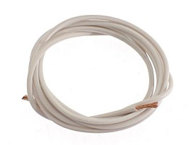 SC-1627 Wire 2mm White Silicone