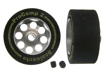 SC-2016 ProComp-2 PLAFIT axle wheel: Ex. Diam: 22.5mm.