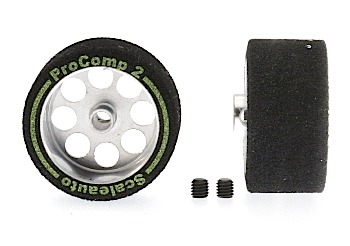 SC-2634P Scaleauto ProComp-2 Wheel/Tire, Medium Compound
