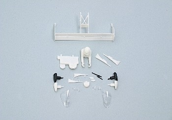 SC-3601B Radical SR-9 Clear Parts and Detail Pieces