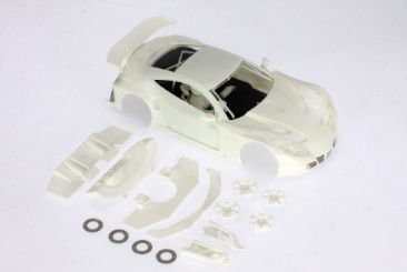 SC-3603 Honda HSV-010 spare body white (unpainted) 1:32 scale