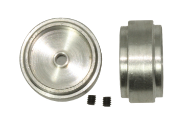 SC-4048A 16.9 X 8.5mm light weight aluminum hubs for 3/32 axles.