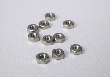 SC-5101 Inox M2 hardened nuts. (for chassis screws)
