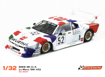 SC-6027 'Wurth' BMW M1 Gr.5 #52 'Home series' SW chassis