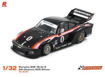SC-6047R  1:32 scale Porsche 935 Interscope R Series Slot Car