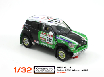 SC-6092 Mini All 4 Racing Dakar 2012 #302