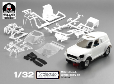 SC-6114 1/32 Scale MINI All4 RAID Racing Kit