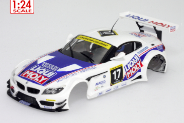 SC-7034B 1:24th scale BMW Z4 GT3 #17, Painted Body
