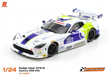 SC-7066R  1:24 scale Dodge Viper#33 (with sc-8003 GT3 chassis)