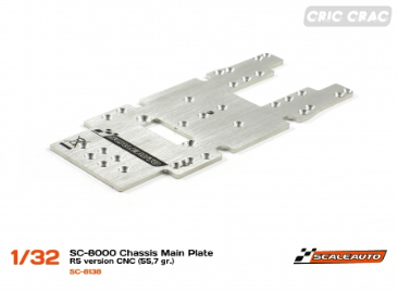 SC-8138  SC-8000 chassis main plate, CNC R5 version