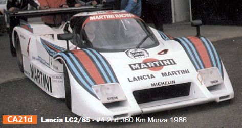 SICA21d 'Martini' Lancia LC2/85 #4