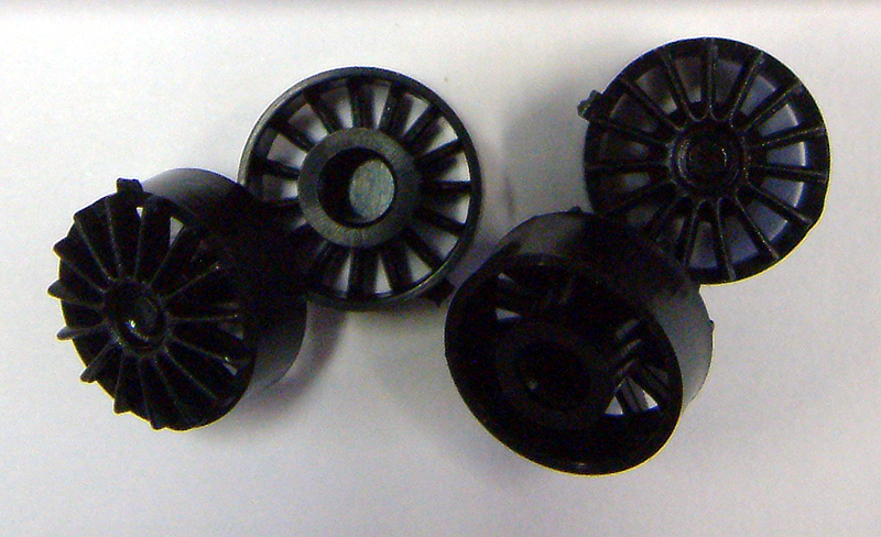 SIPA16 OZ Type Plastic Inserts, Black