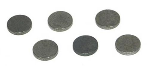 SISP24 Tungsten Ballast 6.3mm X 1mm disc (6)