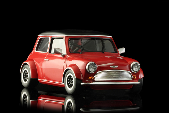 BRM097  Mini Cooper Red   Aluminum chassis + CAMBER