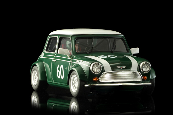 BRM098 Mini Cooper Green   Aluminum chassis + CAMBER