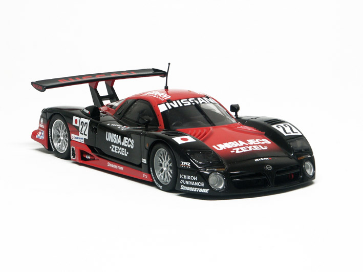 42-SICA05D Nissan R390 GT1 - Le Mans 1997 Unisia Jecs #22