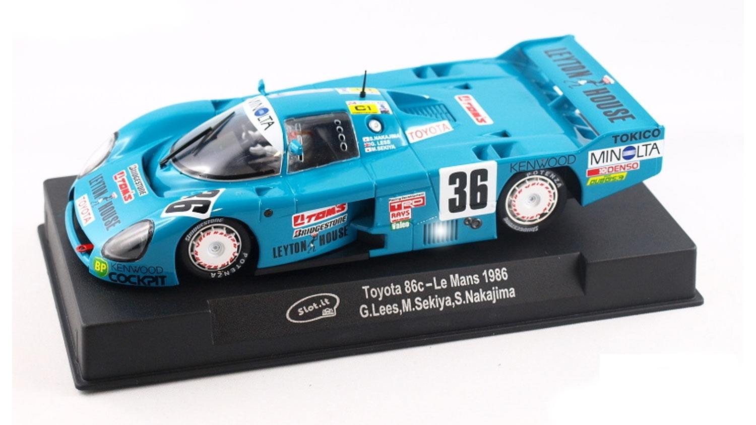 SICA41a 'Leyton House' Toyota 86C Le Mans 1986 #36