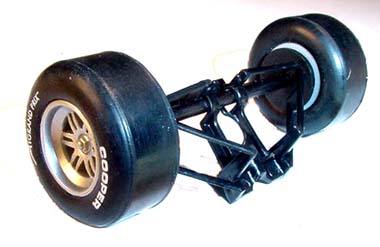 W8738 Scalextric Spare Rear Axle Assembly for Renault F1 