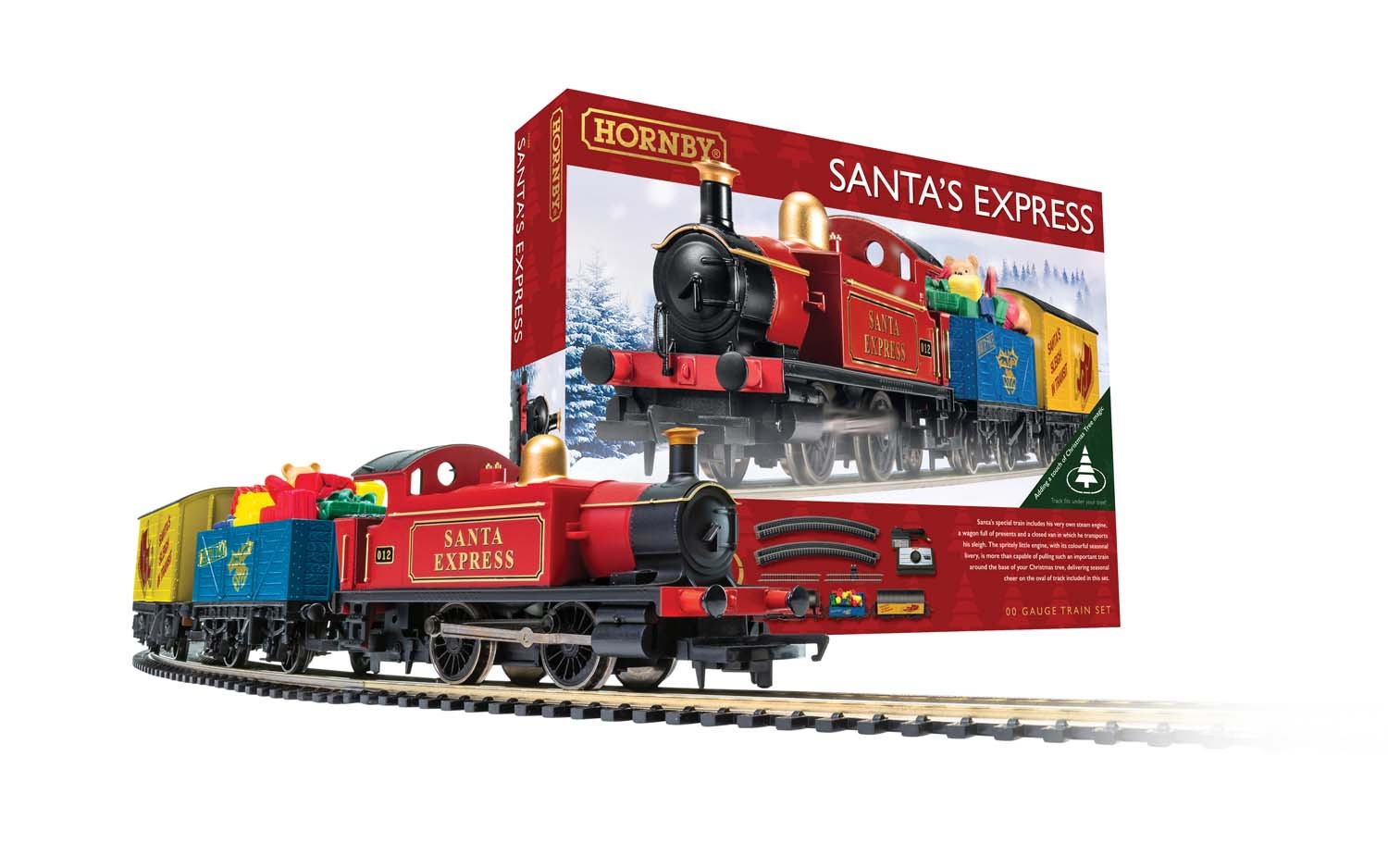R1248 SANTA'S EXPRESS CHRISTMAS TRAIN SET
