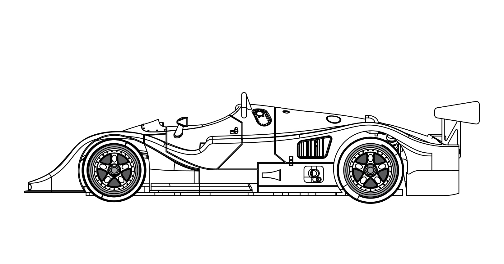 RS0301  Porsche Kremer K8 White Kit Type A body style