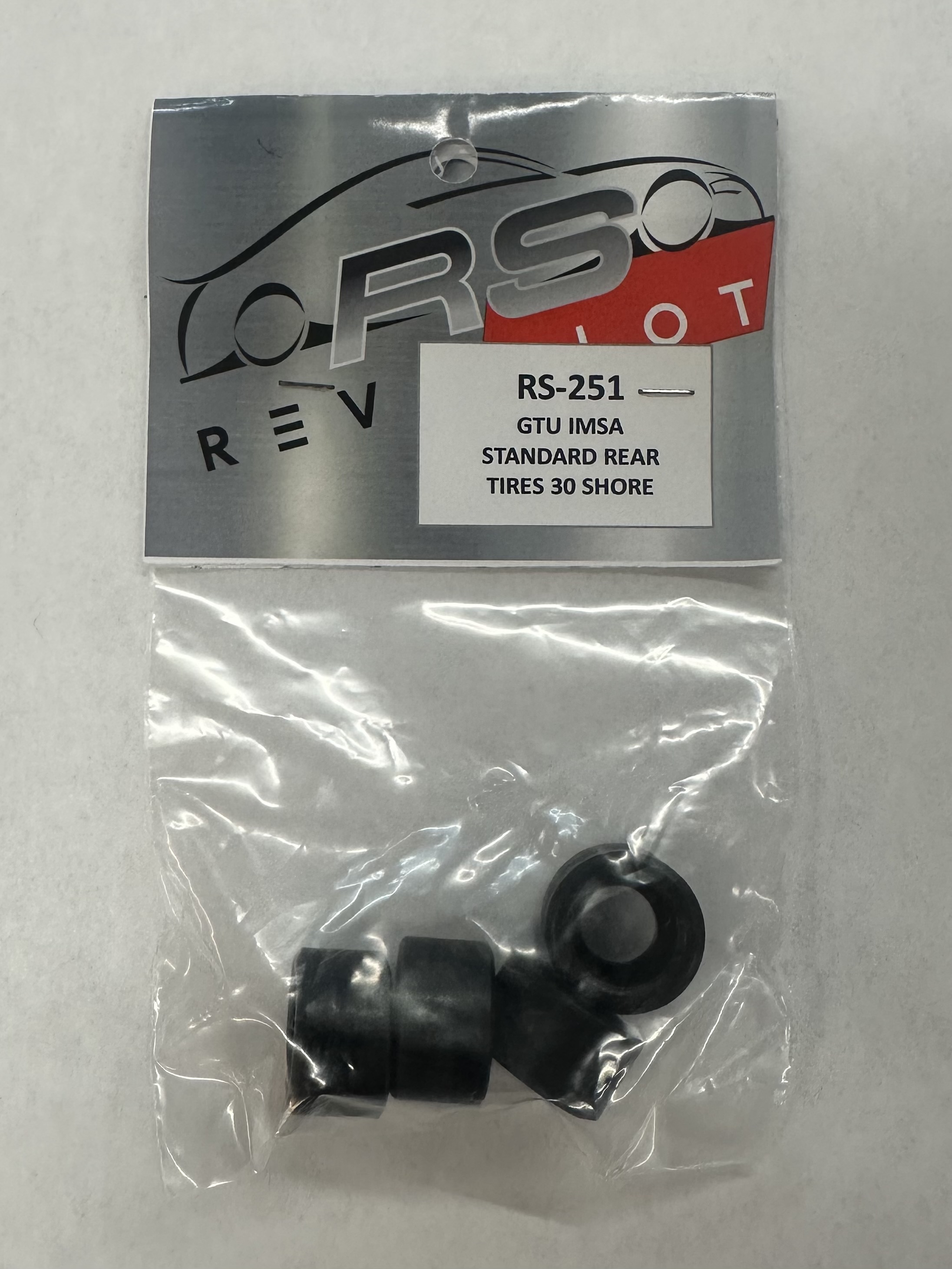 RS-251 GTU IMSA Standard Rear Tires