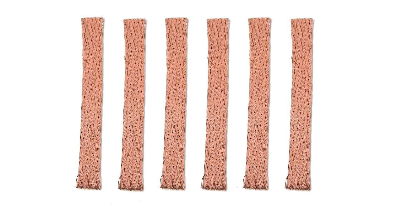 SC-1636 Super thin copper braid 7cm