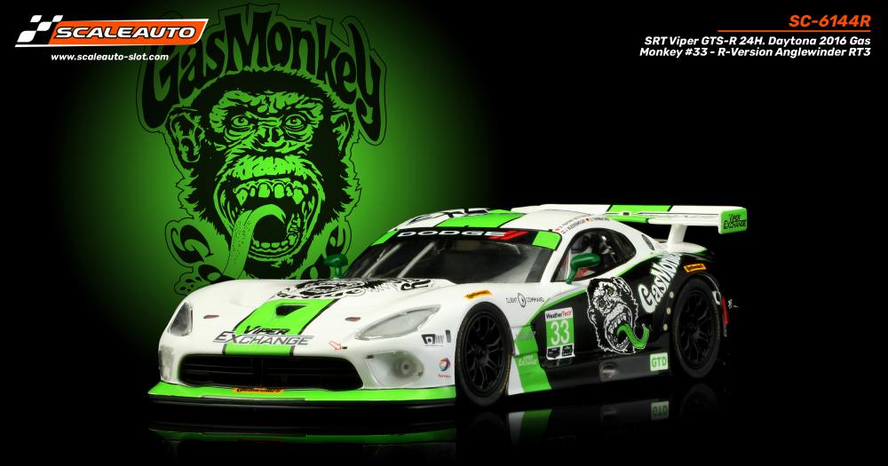 SC-6144R SRT Viper GTS-R 24H. Daytona 2016 Gas Monkey #33 R-Version Anglewinder RT3