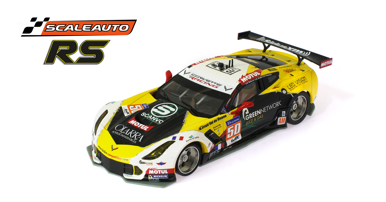 SC-6193RS Scaleauto Chevrolet Corvette C7R GT3 No.50 R-Series