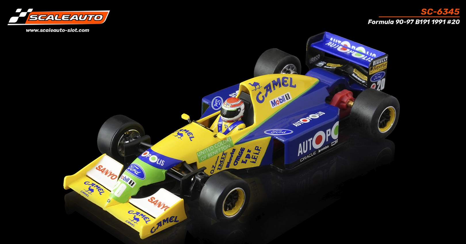 SC-6345 Formula 90-97 B191 1991 #20 N. Piq. Low nose