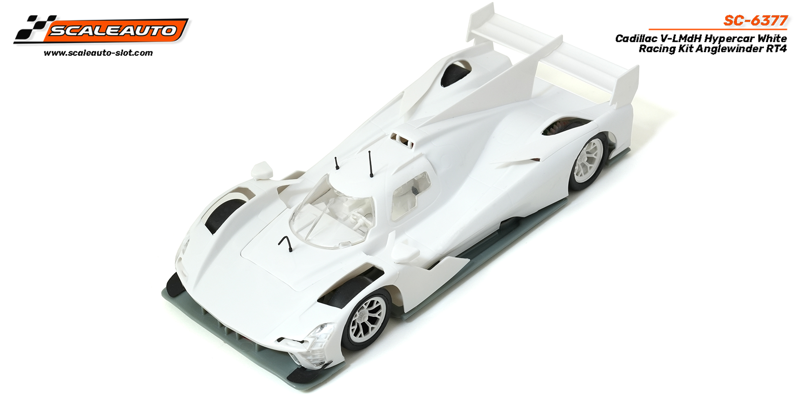 SC-6377 Cadillac V-LMdH Hypercar -Scaleauto R-Series  White Kit