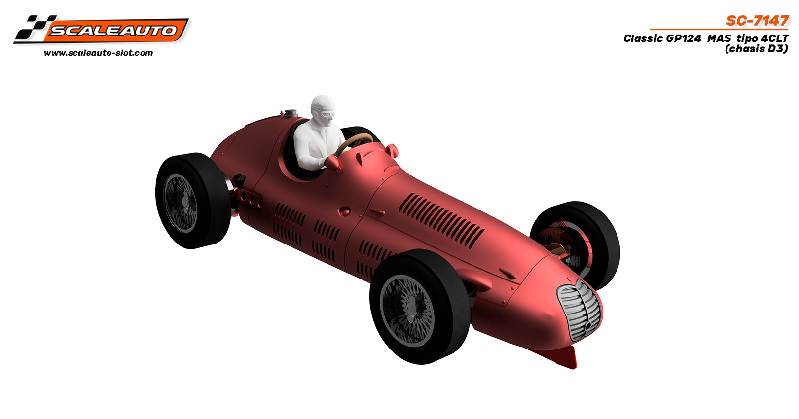SC-7147 Scaleauto  Classic GP124 Maserati type 4CLT (chassis D3)