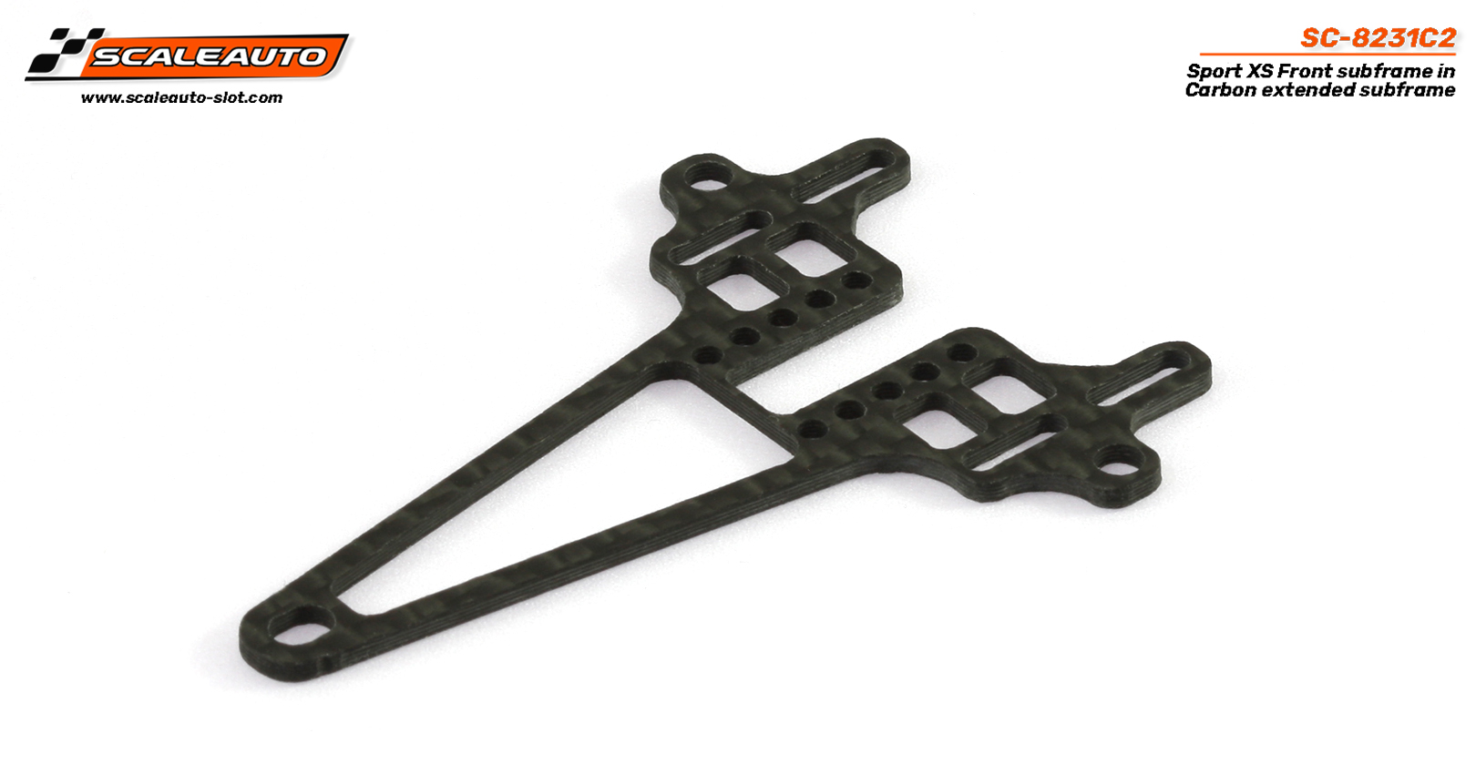 SC-8231C2 Sport XS Front subframe in Carbon extended subframe