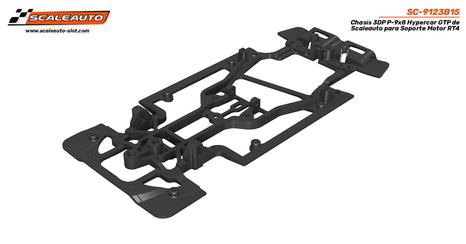 SC-9123B15 Chassis 3DP P-9x8 Hypercar
