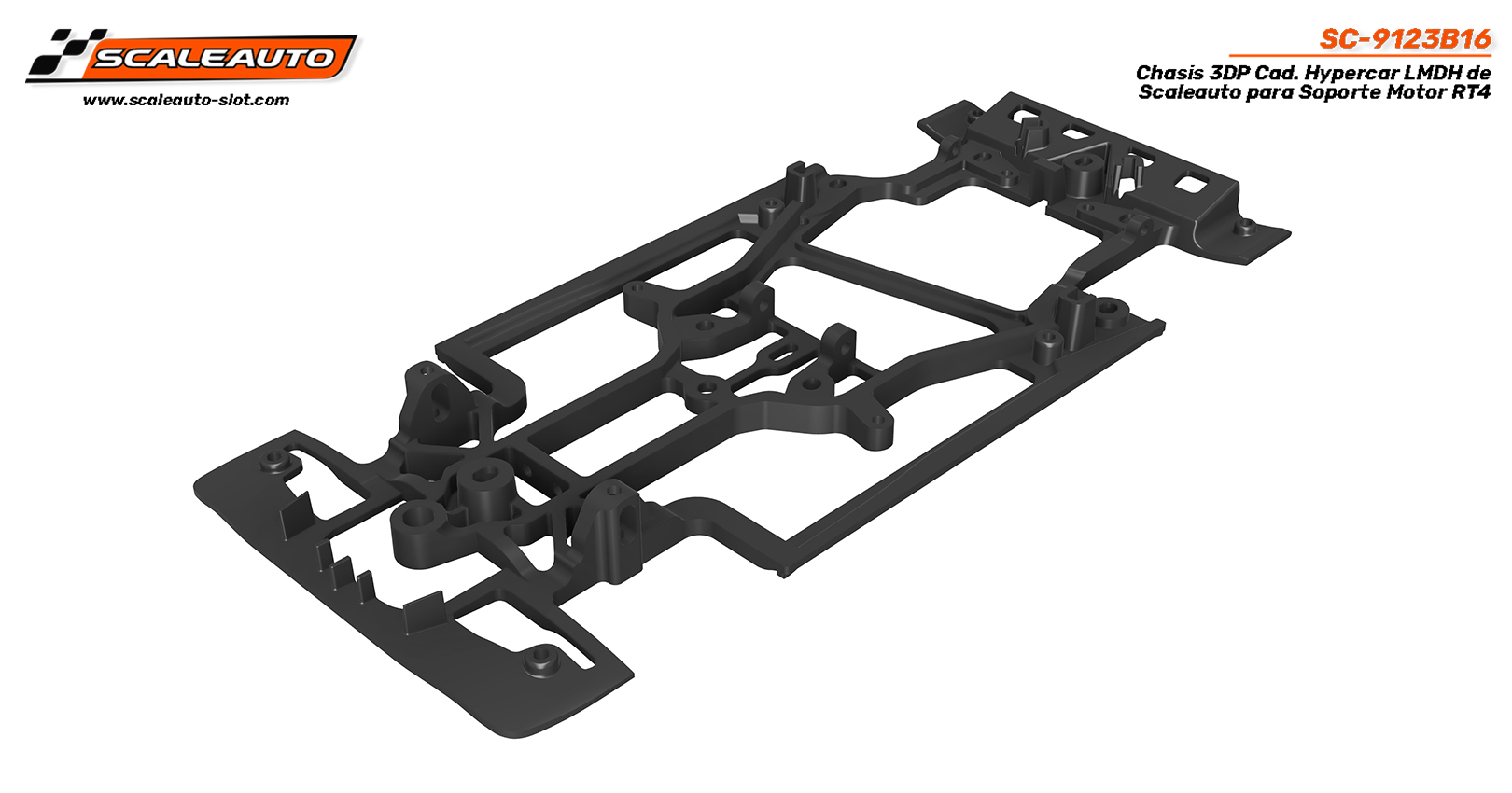 SC-9123B16 Chassis 3DP Caddy V-series Hypercar LMDH